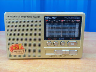 Bluetooth колонка радио golon rx-181, fm/am/sw(1-6), usb/microsd, mp3 +bluetooth foto 2