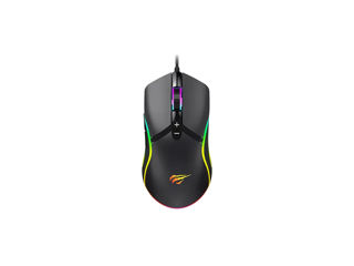 Gaming Mouse Havit Ms1032, 800-6400Dpi, 6 Buttons, Programmable, Rgb, 96G, 1.5M, Usb