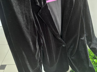 Sacou cu pantaloni evazați fetiță 8-9 ani h&m foto 0