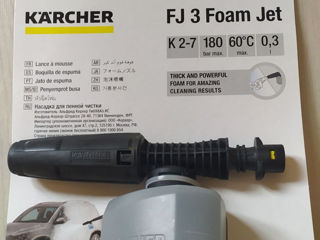 Пенная насадка Karcher FJ3, Фильтр для воды Karcher K2-K7 foto 2