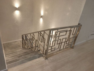 Balustrade inox, produse din inox, balustrade pentru scari.. foto 6