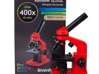 Microscop Levenhuk Rainbow 2L PLUS Orange foto 7