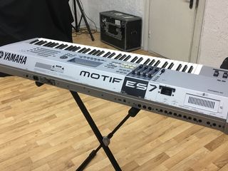 Yamaha Motif es7+fly case+stativ foto 2