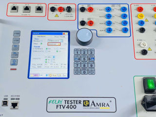 Relay Tester FTV400 Amra Chauvin Arnoux Dispozitiv automat sisteme protecție SPI PG MTBT SPG foto 5