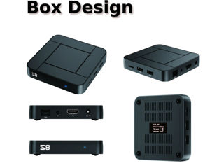 TV BOX S8 Android 11 TV Box Amlogic S905w2 2GB/16GB Dual Wifi 2.4G/5G +Filme+Youtube+IPTV Бесплатно foto 8