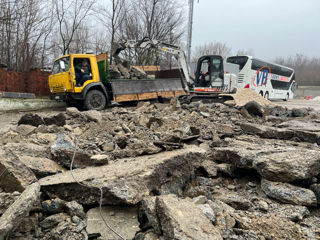 Excavator pentru demolare și demontare beton,asfalt/Экскаватор для сноса и демонтажа бетона, асфальт foto 6