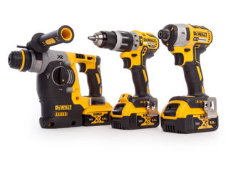 Set De Scule Cu Acumulator  Dewalt Dck368P3T foto 2