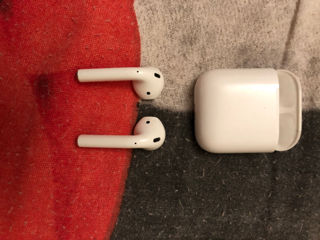 Фирменные наушники Apple AirPods (2rd generation/A2031)- белый foto 5