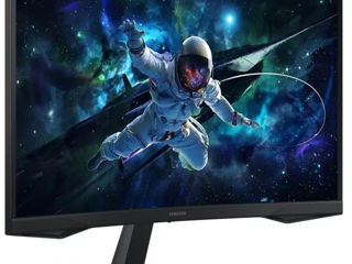 Monitor gaming curbat Samsung S27CG552EU, 27", QHD, VA, 165Hz, 1ms, HDMI, DP, Clasa F foto 2