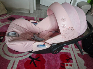 Scaun auto cloud z2 i-size simply flowers pink light pink cybex