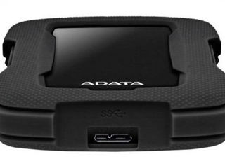 2.0Tb (Usb3.1) 2.5" Adata Hd330 Anti-Shock External Hard Drive, Black (Ahd330-2Tu31-Cbk)