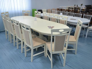 Стол в 3 сложения новый, 12 персон, производство Малайзия. 3390 лей. foto 16