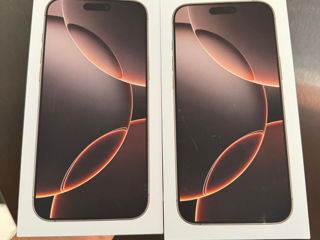 iPhone 16 Pro Max 256/512/1Tb Desert Titanium Sigilat in Stock на месте