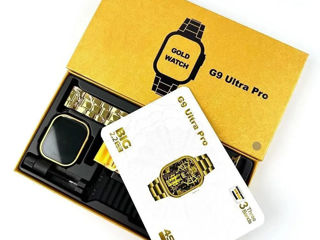 G9 Ultra Gold Edition! Smart-Часы. Премиальная-Подарочная-Модель + 2 Ремешка в Подарок! foto 4