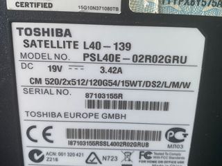 Toshiba L40-139 foto 3