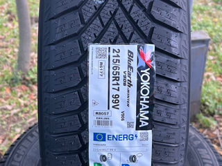 2 шины/2 anvelope 215/65 R17 Yokohama BlueEarth V906/ Доставка, livrare toata Moldova 2024