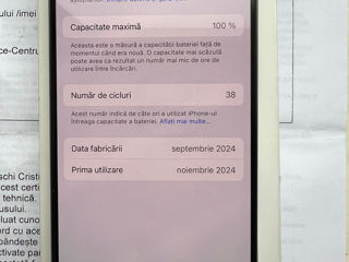 iPhone 16 Pro Apple , Memorie 512GB , culoare Natural Titanium , telefonul este in stare ideala. foto 4