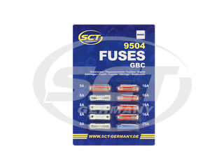Set sigurante SCT-Germany 9504 GBC Fuse (Kompl.(5/8/16/25A)) (Blister)