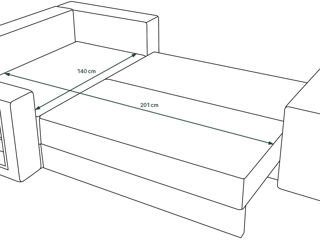Canapea de colț confortabilă  și calitativă foto 4