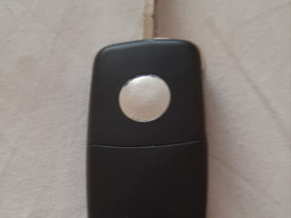 Реальный ключ от Volkswagen Touareg с чипой