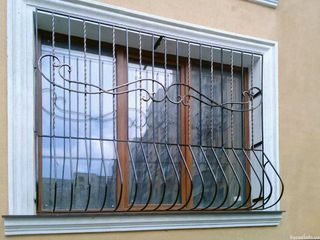 Gratii la ferestre instalare gratis решотки на 1 этаж установка бесплатная foto 8
