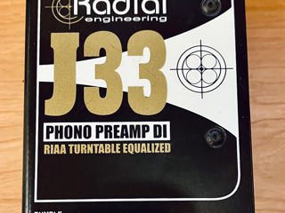 Radial J33/phono preamp and direct box foto 1