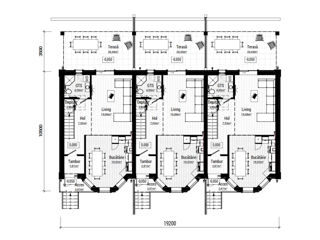 Proiect tip triplex, 298,1m2, P+M, Arhitector,Inginer,Renovare foto 4