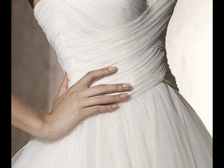 Шикарное свадебное платье pronovias, модель barbate, испания прокат, продажа foto 5