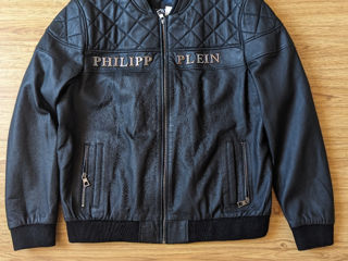 Новая кожаная куртка Philipp Plein