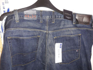 Новые мужские синие джинсы фирменные Tommy Hilfiger foto 7