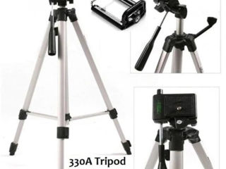 Stativ tripod camera suport telefon 35-180cm foto 4