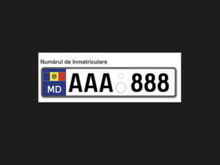 Vind numar inmatriculare AAA888