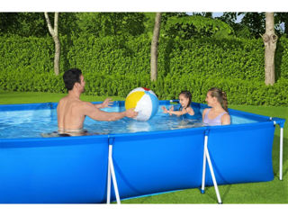 De vânzare Piscină dreptunghiulară cu carcasă + pompă de filtrare 400x211x81cm 5700l - livrare !!! foto 7