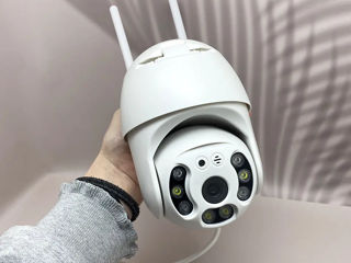 Камера видеонаблюдения Wifi беспроводная 5 Мп, камера уличная с ночной съемкой и датчиком движения
