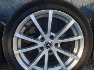 Jante R17 Mercedes Benz W203+anvelope Michelin Primacy 4 225/45 r17 foto 5