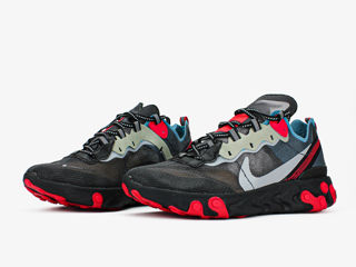 Nike React Element 87 Blue Chill Solar Red foto 2