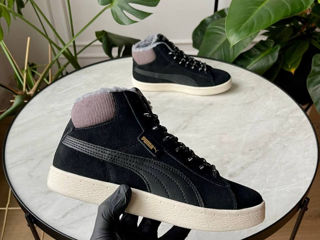 Puma Mid Corduroy Black Women's