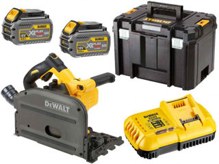 ferastrau circular de mana cu plonjare dewalt dcs520t2 , 54v, 2 x 6ah foto 2