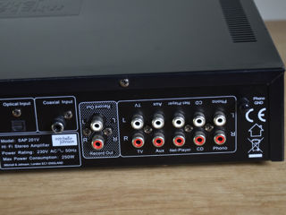 Mitchell & johnson   sap 201v hi-fi stereo amplifier / dac / phono / с 2-мя  пультами foto 10