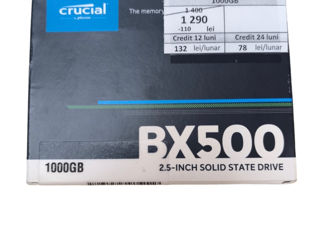 Жёсткий диск Crucial BX-500 1000gb foto 1