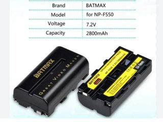 Сверхмощные Sony NP-F980 (10800mAh), Sony NP-F970, BP-U60, Sony NP-F770, Sony NP-F570 foto 9