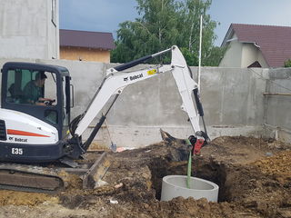 Bobcat lucrări cu tehnica bobcat foto 3