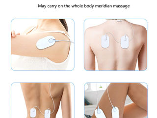 Импульсный массажер для шеи миостимулятор NECK Massager foto 2