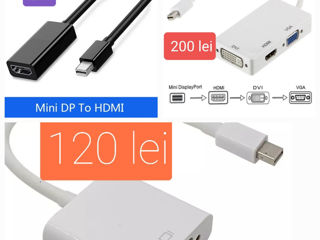 Adapter hub hdmi dp Minidp usb Type С RCA VGA foto 6