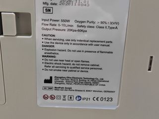 OLV-10 б/у Медицинский кислородный концентратор 10л фискальная накладная foto 3