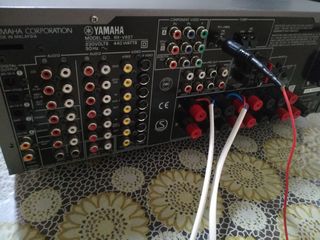 Yamaha RX V657 7.1  Natural sound stereo receiver / Колонки Jamo Studio foto 10