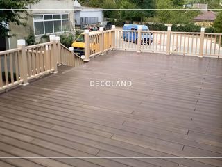 Balustrade,terase,gard din profile WPC lemn plastifiat decking (террасная доска)древесно-полимерный foto 5