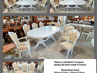 Mese, scaune, produs din lemn importate din Germania,Italia,Franța foto 2