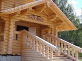 Деревянные дома в сруб в Молдове, бани , беседки foto 1