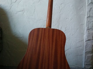 Гитара аккустическая fender cd-220 s-jambo mahon foto 2